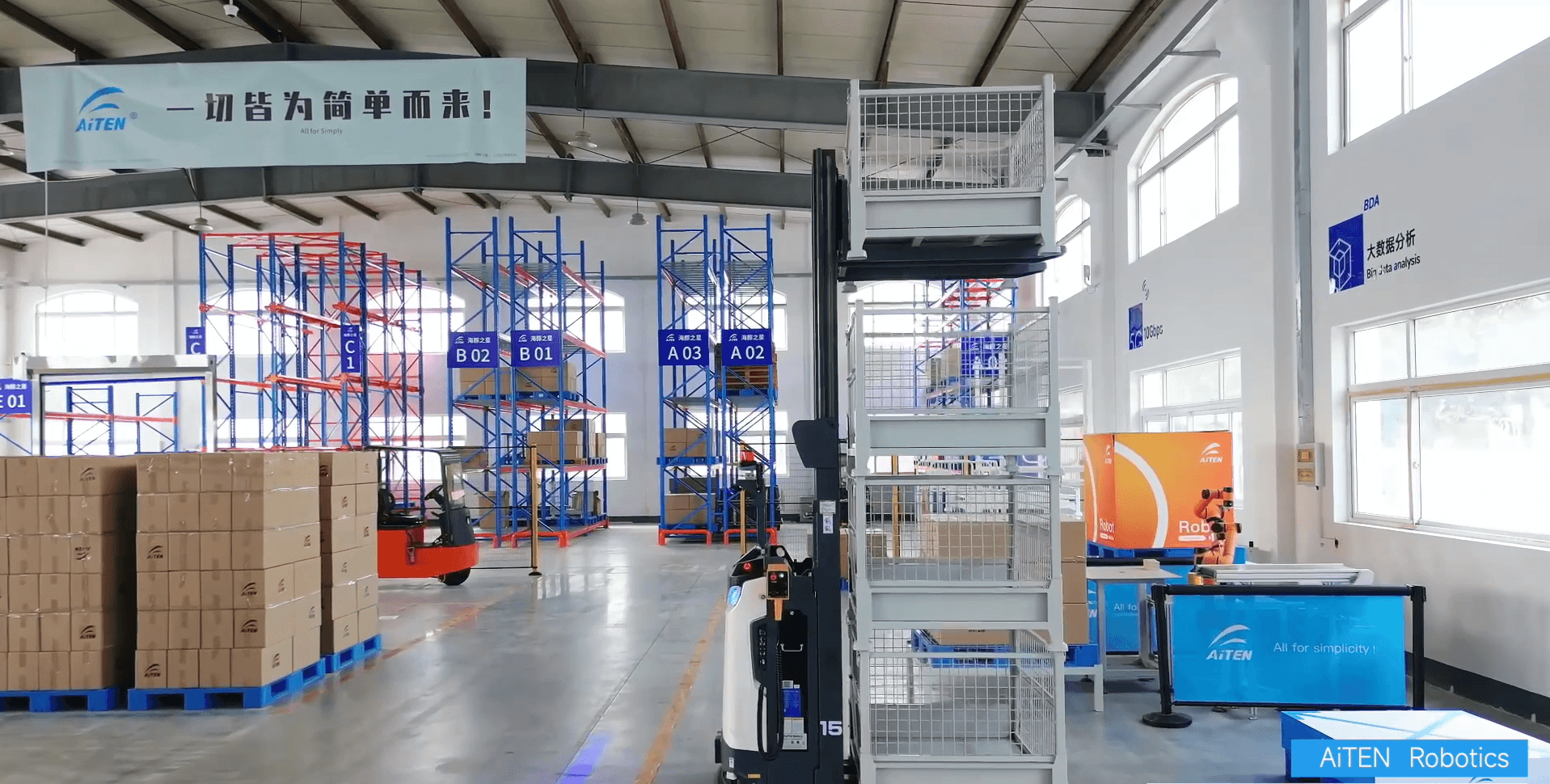 无人驾驶叉车的主要作用：重塑工业物流的核心力量